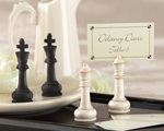 "Check Mate!" King and Queen Place Card/Photo Holder baby favors