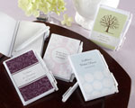 "Noteworthy Couple" Personalized Journal and Pen - Wedding baby favors