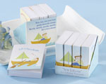 "New Editions" Lil' Library Notepads-Blue baby favors