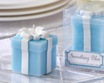 "Something Blue" Wedding Gift Candle (Set of 4) baby favors